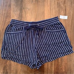 Gap High Waisted Drawstring Shorts